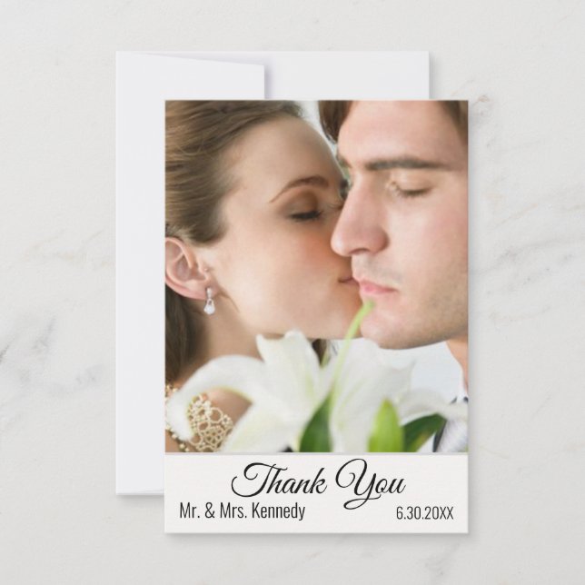 DIY - Wedding Thank You (Front)