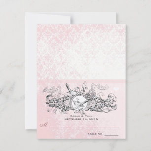 DIY You Score and Fold Tent Wedding Place Cards