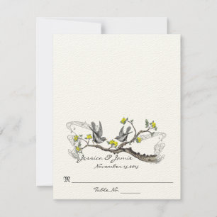DIY You Score and Fold Tent Wedding Place Cards