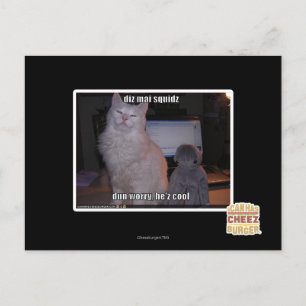 diz mai squidz postcard