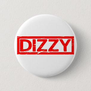 Dizzy Stamp 6 Cm Round Badge
