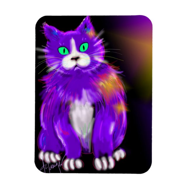 DizzyCats flexible magnet (Vertical)
