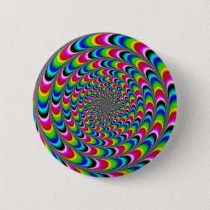 Dizzying 6 Cm Round Badge