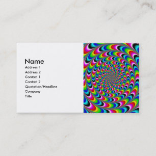 Dizzying Business Card