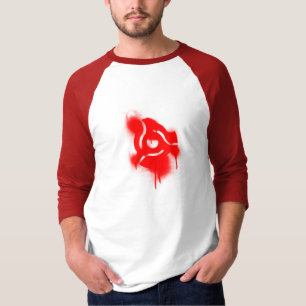 DJ 45 Adapter Graffiti - Music Vinyl DJs Turntable T-Shirt