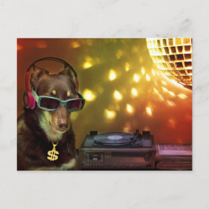 DJ Ally in da House Postcard