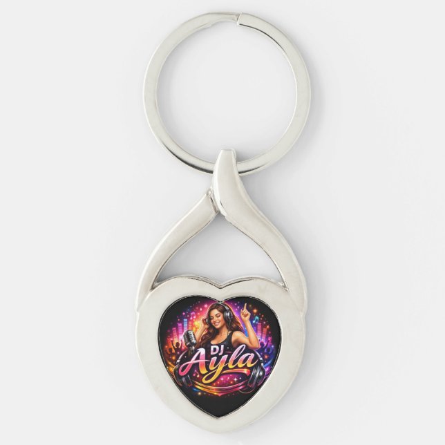 DJ AYLA 2 KEY RING (Front)