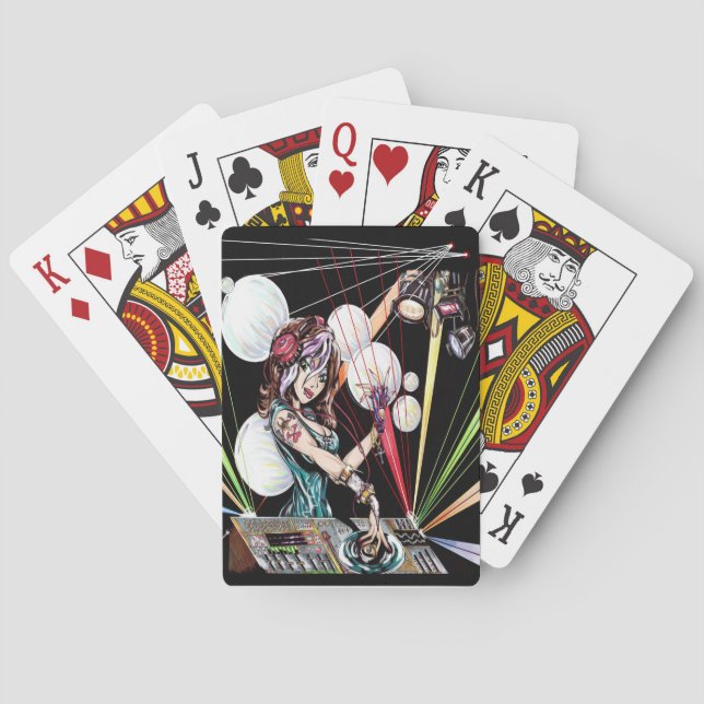 DJ Becca Playing Cards (Back)