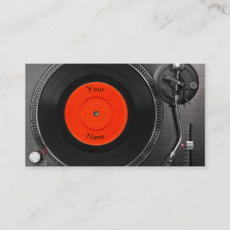 DJ Business Card