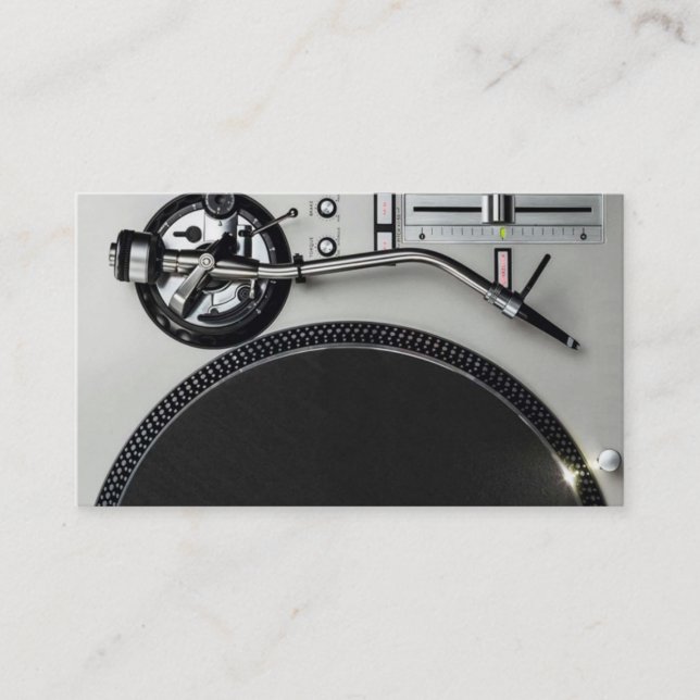 DJ  Business Card (Front)