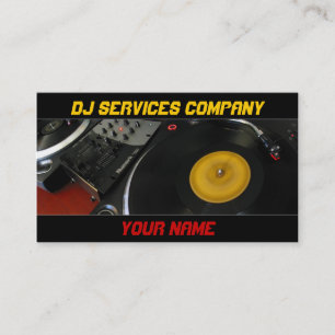 Dj business Card