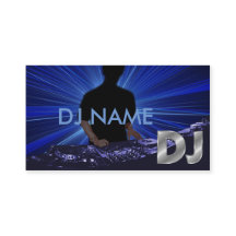 DJ business card