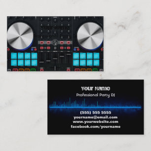 DJ  Business Card