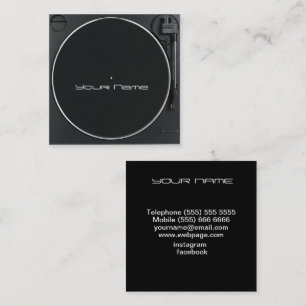 DJ  Business Card
