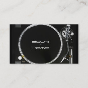 DJ  Business Card