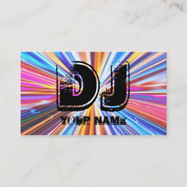 DJ BUSINESS CARD (Front)
