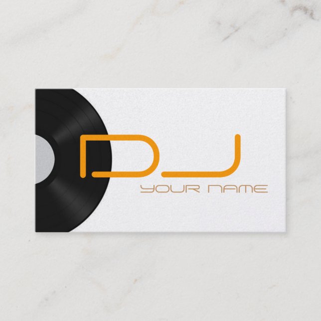 DJ Business Card (Front)