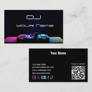 DJ Business Card