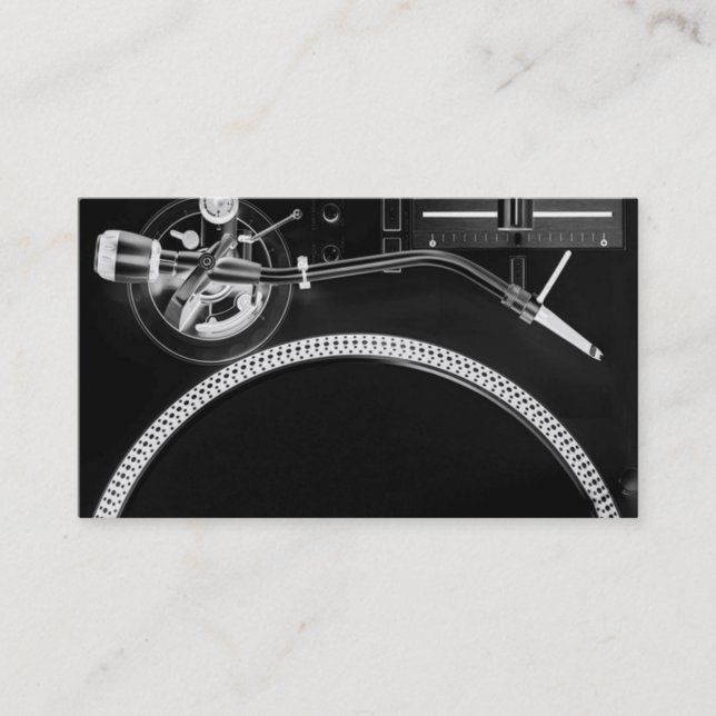DJ  Business Card (Front)