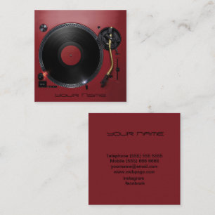 DJ  Business Card