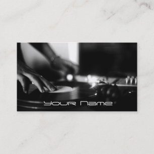 DJ  Business Card
