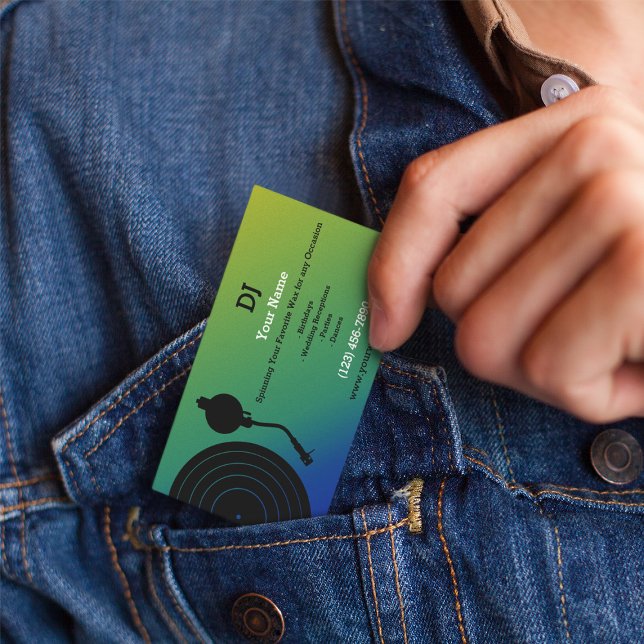 DJ BUSINESS CARD (Creator Uploaded)