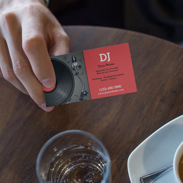 DJ  BUSINESS CARD (Creator Uploaded)