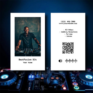 DJ BUSINESS CARD