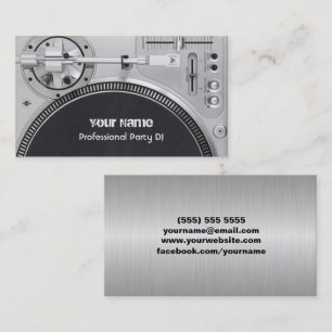 DJ  Business Card