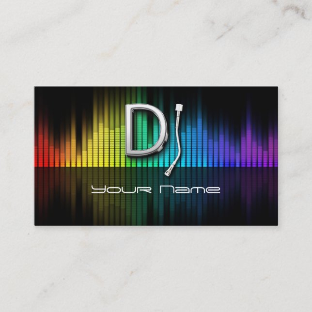 DJ  Business Card (Front)