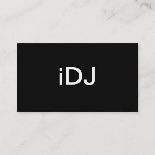 DJ Business Card