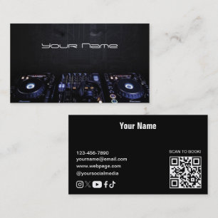 DJ Business Card