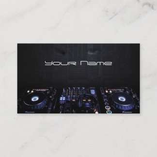 DJ  Business Card