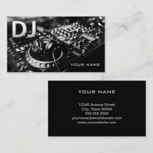 DJ  Business Card