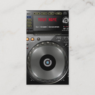 DJ  Business Card