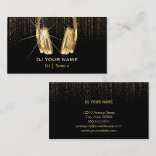 DJ  Business Card