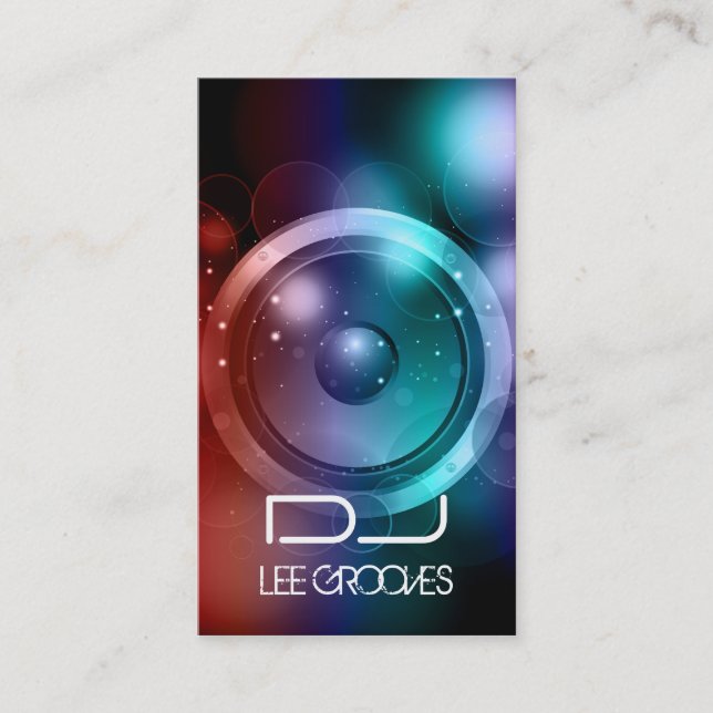 DJ Business Card (Front)