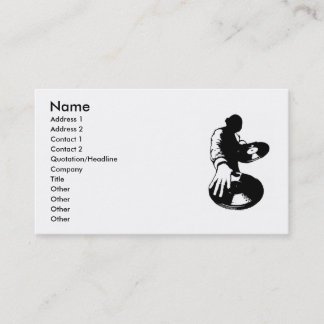 Dj Business Card1 Card