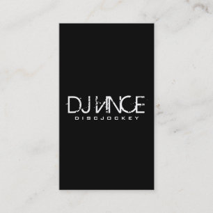 DJ - Business Cards