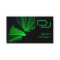 DJ Business Cards Black Green