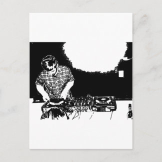 DJ Carson Postcard