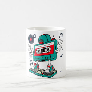 DJ cassette tape Coffee Mug