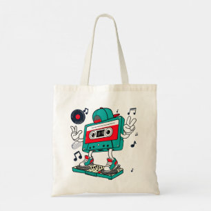 DJ cassette tape Tote Bag
