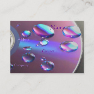 DJ CD Business Card - Customisable