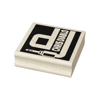 DJ CHRIS DIABLO RUBBER STAMP