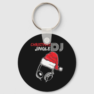 Dj Christmas Jingle Quote - Funny Gifts And Presen Key Ring