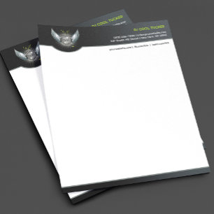 DJ Club Music Letterhead Template