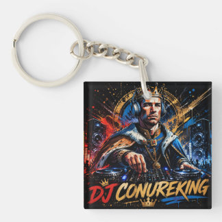 DJ CONUREKING DOUBLE SIDED KEY RING