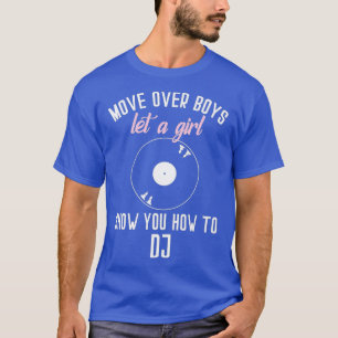 Dj Cool Girl Deejay Disc Jockey Night Club Djing T-Shirt