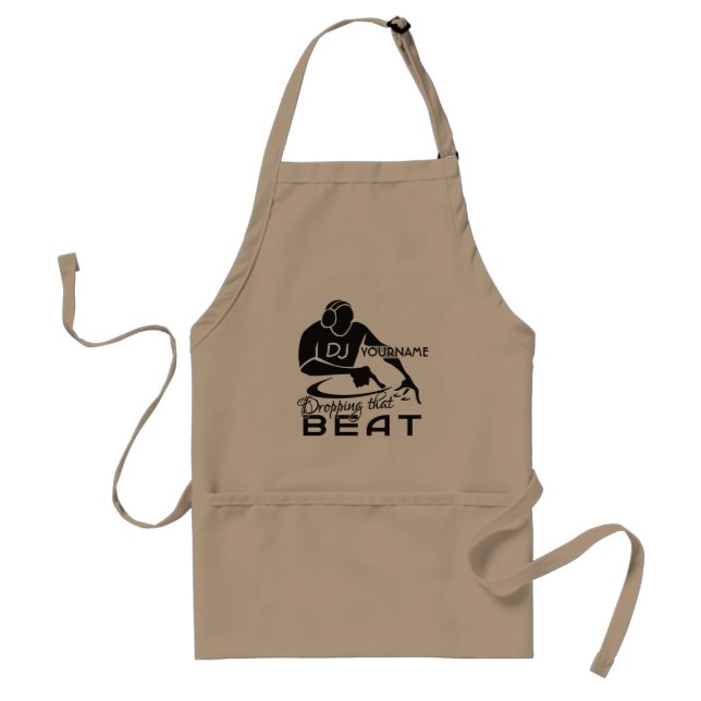 DJ custom apron - choose style & colour (Front)